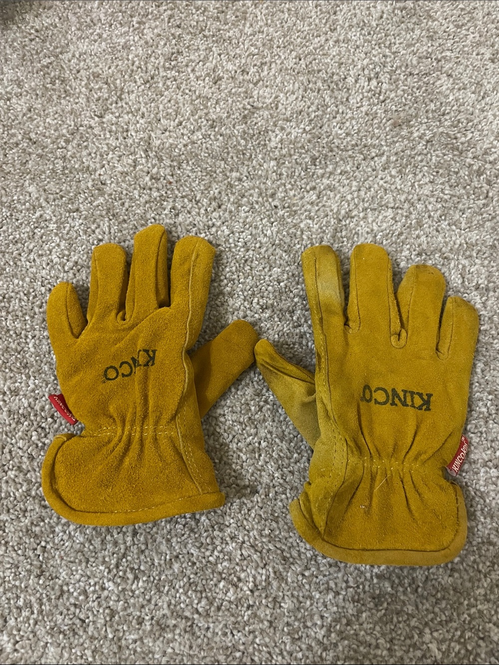Kids Cowhide Gloves